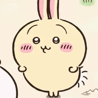 😊 emoji Chiikawa Usagi 2 Telegram sticker 9 of 50