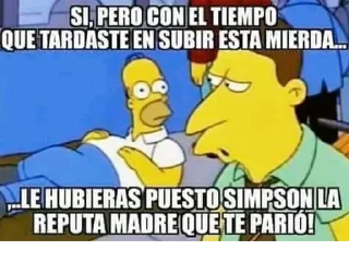 ⚠ emoji Cucamonga! @SimpsonsGrupo Telegram sticker 22 of 120