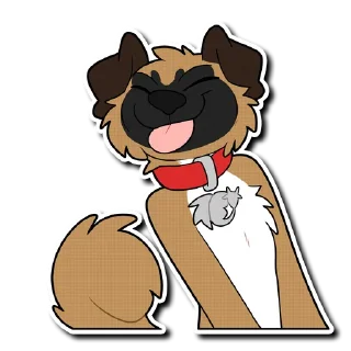 Sticker from Brent