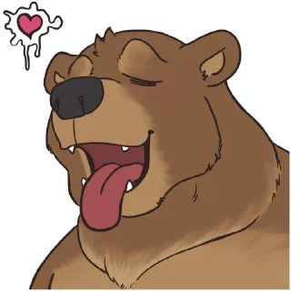 💕 emoji CJ's Bear Telegram sticker 6 of 10