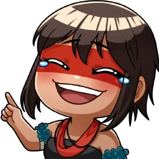 😂 emoji 🌟 @BeahtrizYori 🌟 Telegram sticker 6 of 18