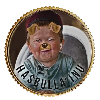 Sticker from HASBULLA INU