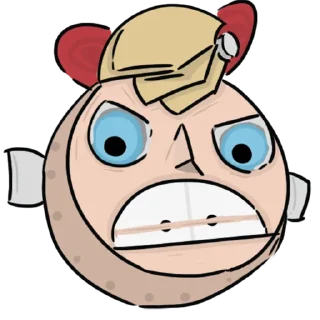 🤬 emoji Atomic Heart Telegram sticker 17 of 20