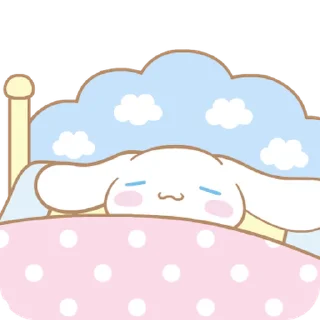 💬 emoji 안녕! 난 시나모롤 By @KakaoEmoticon Telegram sticker 5 of 24
