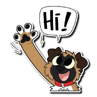 Sticker from Brent