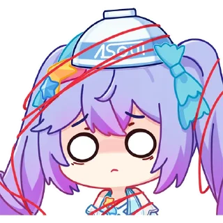 Sticker from A-SOUL（绯月见白）