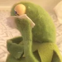 😪 emoji kermit Telegram sticker 8 of 62