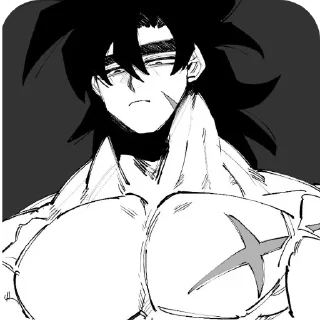👍 emoji Broly Telegram sticker 18 of 32