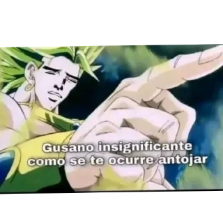 👍 emoji Broly Telegram sticker 21 of 32