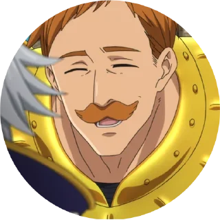 😂 emoji Escanor Telegram sticker 11 of 68