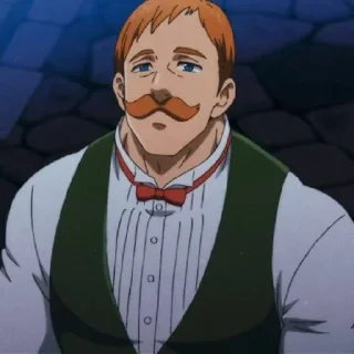 😁 emoji escanor @cristian_bismarck_II Telegram sticker 9 of 13
