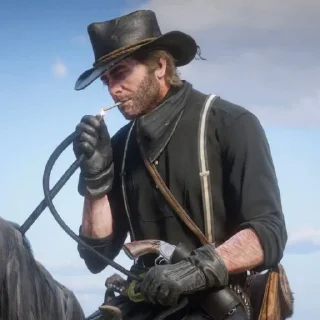 🐎 emoji Arthur Morgan Telegram sticker 10 of 20