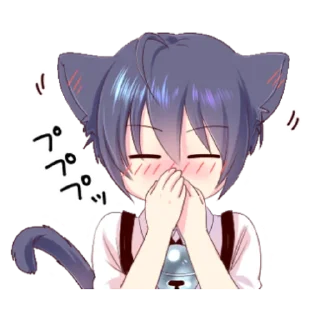 🤣 emoji Boy of a black cat 3 Telegram sticker 12 of 40