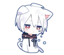 😢 emoji Mafumafu (cat) Telegram sticker 14 of 40