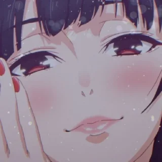 🛵 emoji Jabami yumeko Telegram sticker 7 of 16