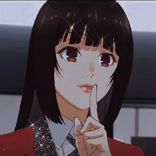 🛵 emoji Jabami yumeko Telegram sticker 15 of 16