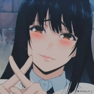 🛵 emoji Jabami yumeko Telegram sticker 13 of 16