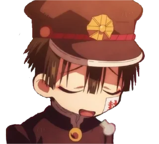 😯 emoji Hanako kun Telegram sticker 3 of 23