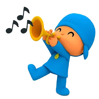 🕺 emoji Pocoyo Telegram sticker 15 of 24