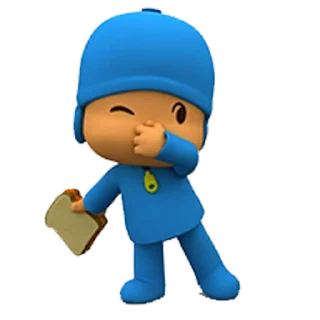 🙄 emoji Pocoyo Telegram sticker 21 of 24