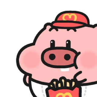 😊 emoji 菜猪宝宝 / 菜豬寶寶 Telegram sticker 9 of 15