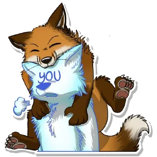 ❣️ emoji Jasper Fox Telegram sticker 9 of 90