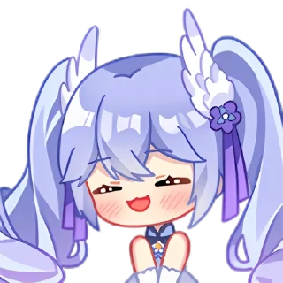 😊 emoji A-SOUL Telegram sticker 7 of 120