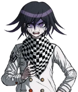 😠 emoji Kokichi Ouma 💜 — @stckrRobot Telegram sticker 11 of 111