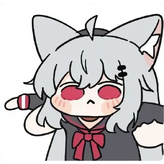 🐺 emoji 杂图5 Telegram sticker 7 of 57