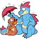 💦 emoji Byzil's Creature Pack Telegram sticker 6 of 120