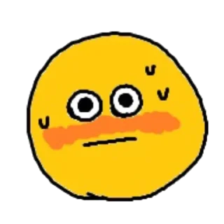 😳 emoji Cursed emojis Telegram sticker 14 of 41