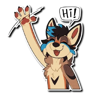 👋 emoji Echo Telegram sticker 2 of 16