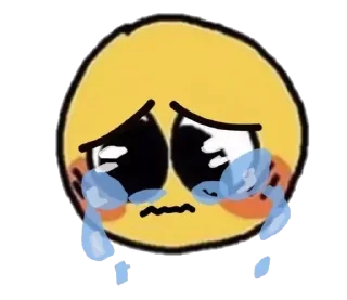 😭 emoji ꒰꒰ няшики  ⃕·˚ ༘ ₍🤯₎ ࿐ @nkplz ꒱ Telegram sticker 14 of 20