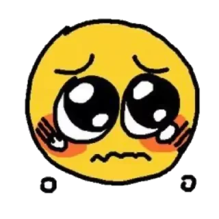 😭 emoji ꒰꒰ няшики  ⃕·˚ ༘ ₍🤯₎ ࿐ @nkplz ꒱ Telegram sticker 13 of 20
