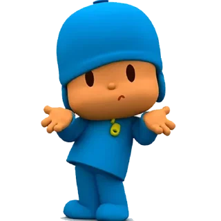 Sticker from pocoyo