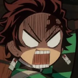 😄 emoji Kimetsu No Yaiba Stickers Telegram sticker 7 of 23