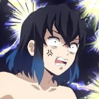😄 emoji Kimetsu No Yaiba Stickers Telegram sticker 16 of 23