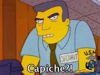 🤨 emoji Cucamonga! @SimpsonsGrupo Telegram sticker 5 of 120