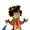 😇 emoji Vanila Telegram sticker 13 of 17