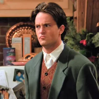 😑 emoji Chandler Telegram sticker 14 of 53