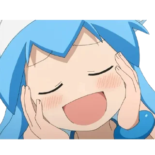 Sticker from Shinryaku! Ika Musume イカ娘