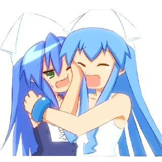 Sticker from Shinryaku! Ika Musume イカ娘