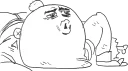 😘 emoji MONGOL BALL Z Telegram sticker 5 of 120