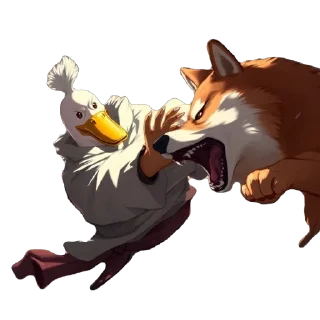 🫥 emoji Honk Multiverse Telegram sticker 20 of 100