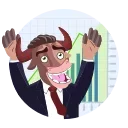 Sticker from THE BULL