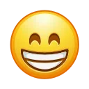 😁 emoji Animated Emoji Telegram sticker 8 of 599
