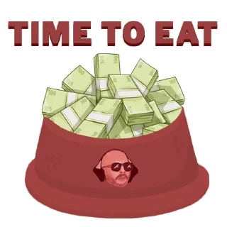 💵 emoji Andrew Tate Inu Telegram sticker 9 of 13