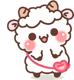 🐏 emoji Domba Lucu Animated • @xxyuji Telegram sticker 7 of 19