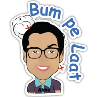 😜 emoji Bollywood pack by (♥️Akku♥️) Telegram sticker 11 of 56