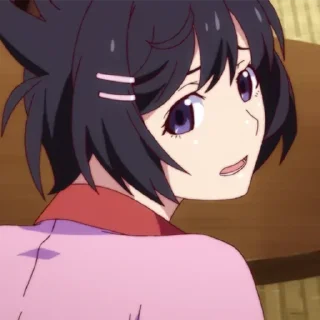 😅 emoji Hanekawa Tsubasa 2.0 | @KonoVitoDa Telegram sticker 8 of 120